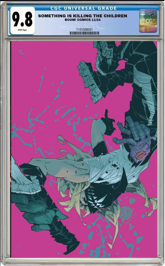 SOMETHING IS KILLING THE CHILDREN #0 BOOM FOC REVEAL VARIANT CGC 9.8 NM PRESALE