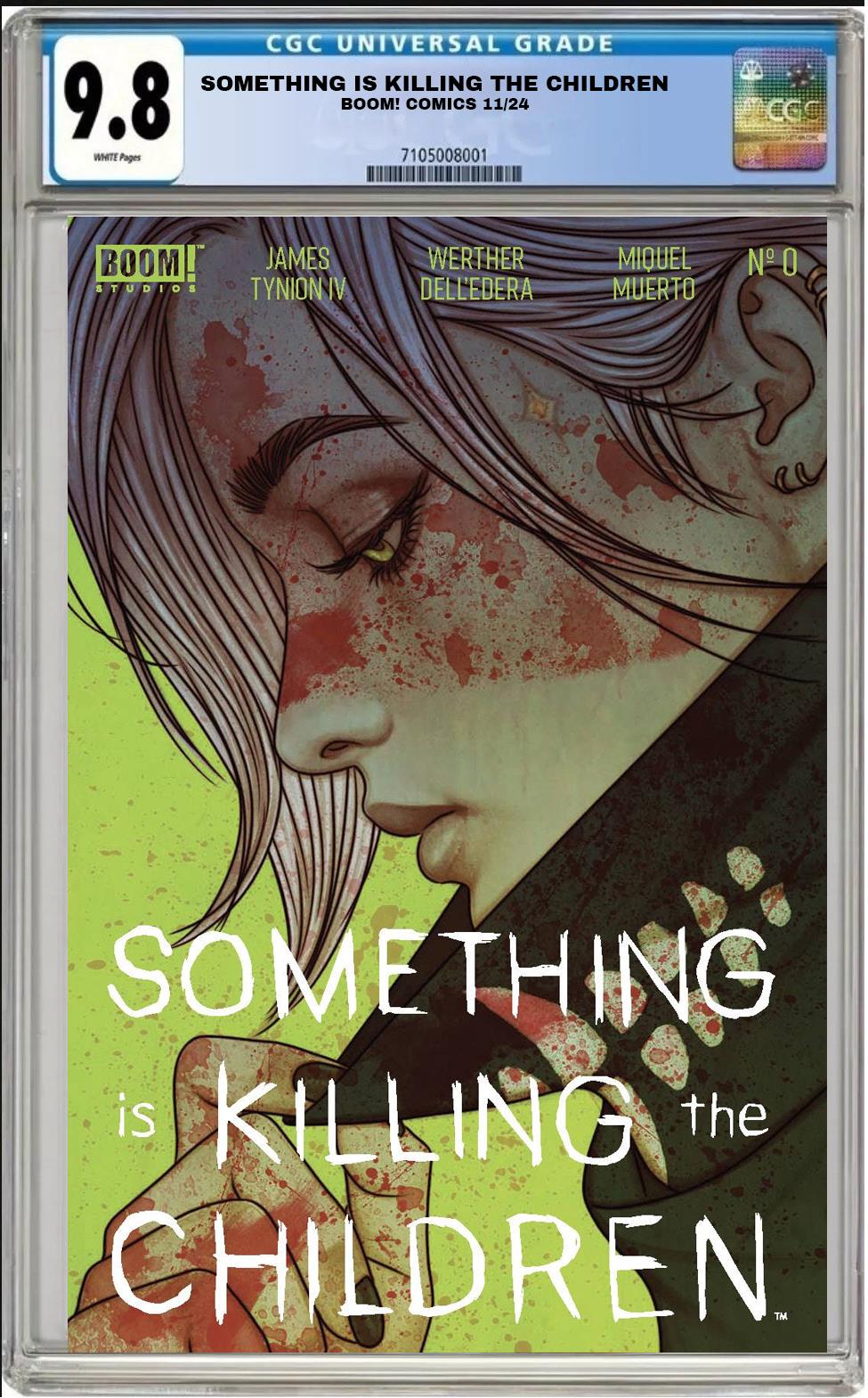 SOMETHING IS KILLING THE CHILDREN #0 BOOM! JENNY FRISON VARIANT CGC 9.8 PRESALE