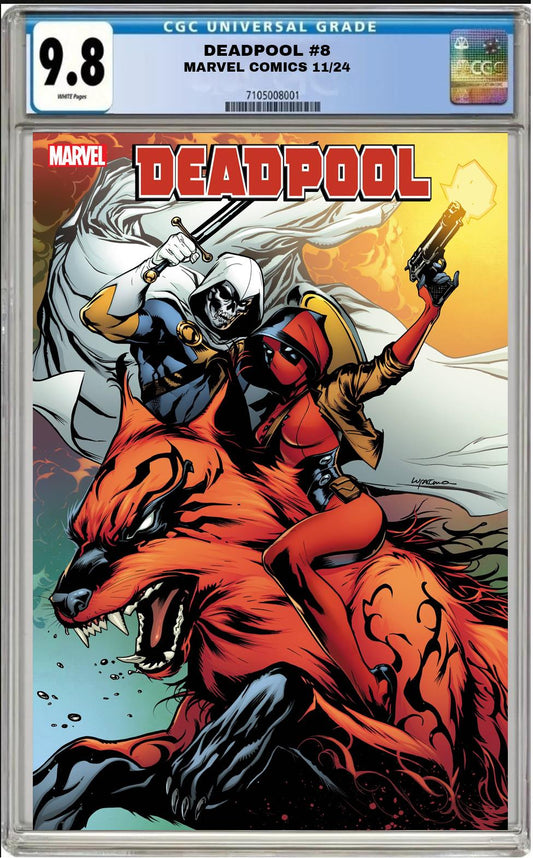 DEADPOOL #8 MARVEL 2024 EMA LUPACCHINO VARIANT CGC 9.8 NM PRESALE 11/13