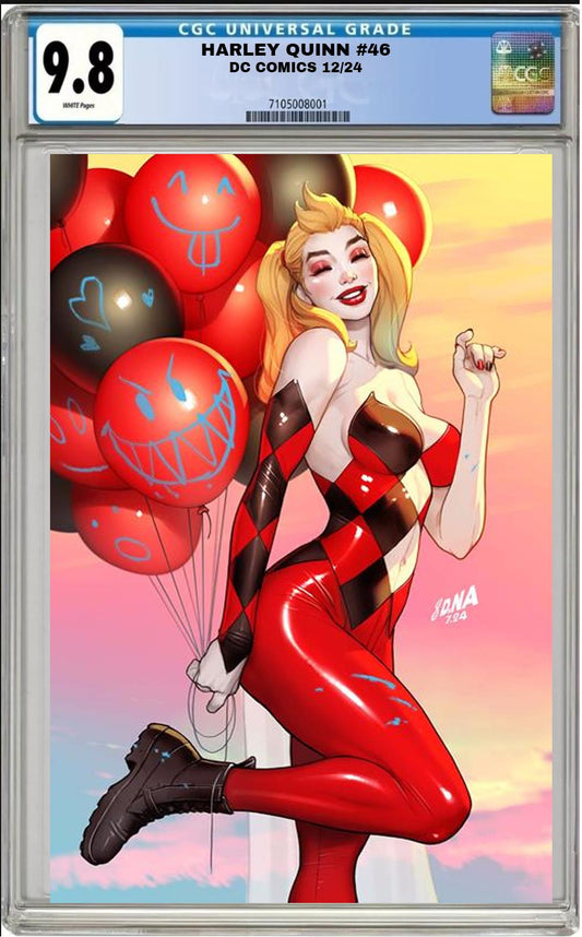 HARLEY QUINN #46 DC CVR E DAVID NAKAYAMA VARIANT 2024 CGC 9.8 NM PRESALE 12/25