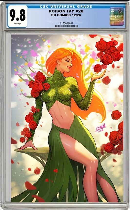 POISON IVY #28 DC CVR D DAVID NAKAYAMA VARIANT 2024 CGC 9.8 NM PRESALE 12/4