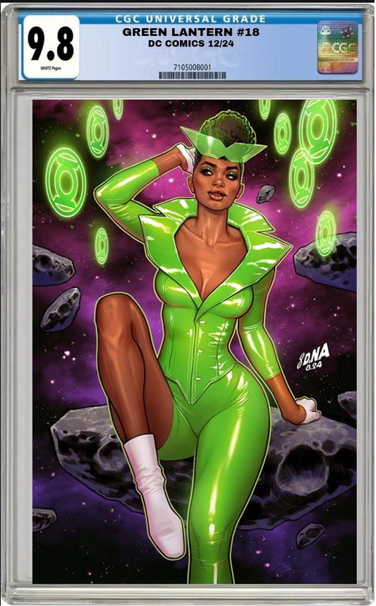 GREEN LANTERN #18 DC CVR D DAVID NAKAYAMA VARIANT 2024 CGC 9.8 NM PRESALE 12/4