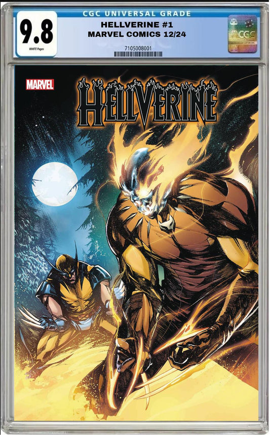 HELLVERINE #1 MARVEL ALESSANDRO CAPPUCCIO VARIANT CGC 9.8 NM PRESALE 12/19