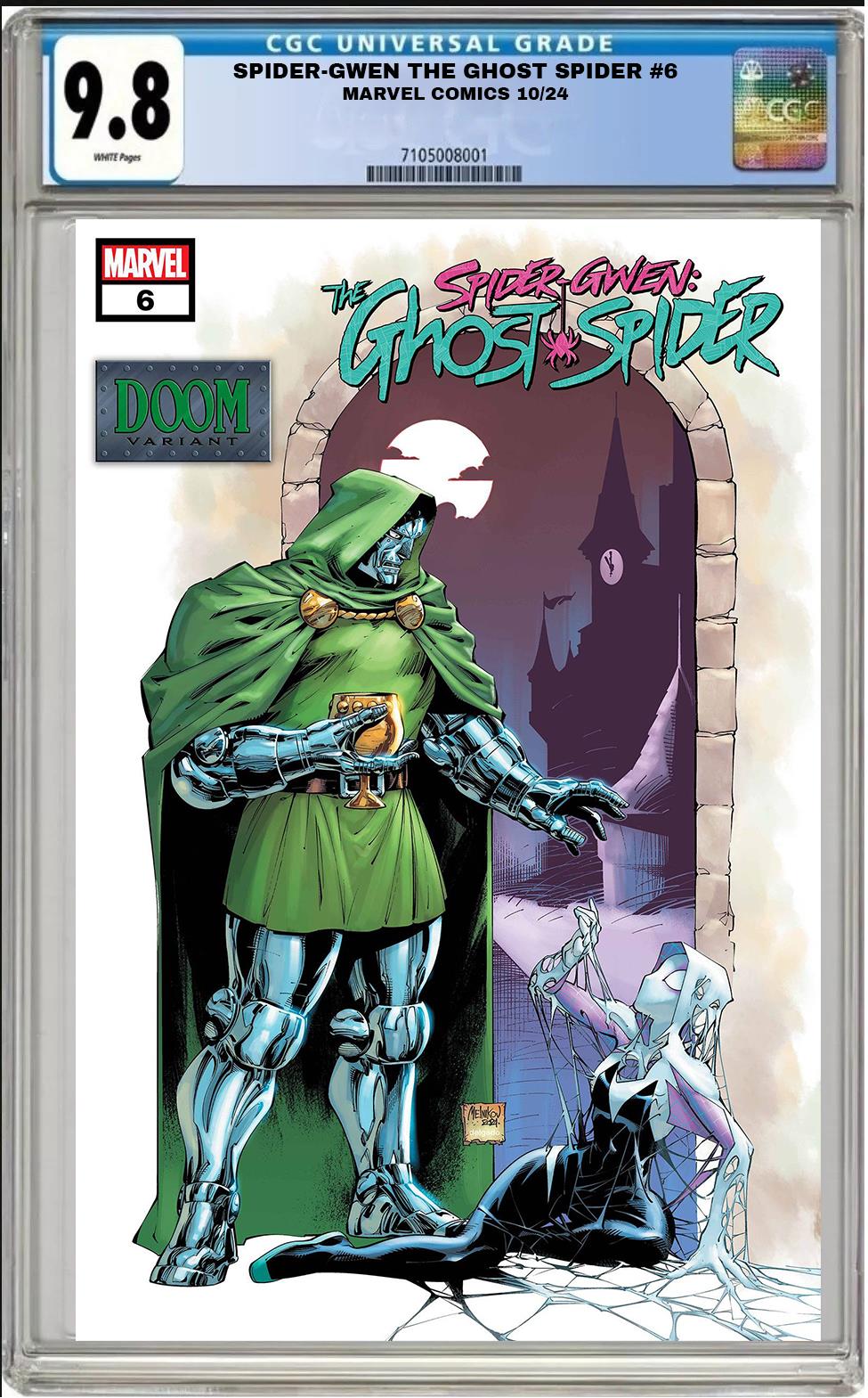 DR DOOM -MARVEL 2024 - 21 COMPLETE VARIANT SET ALL BOOKS CGC 9.8 NM PRESALE 10/3