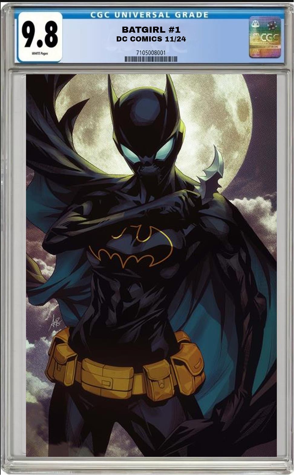 BATGIRL #1 DC 2024 CVR C ARTGERM VARIANT CGC 9.8 NM PRESALE 11/6