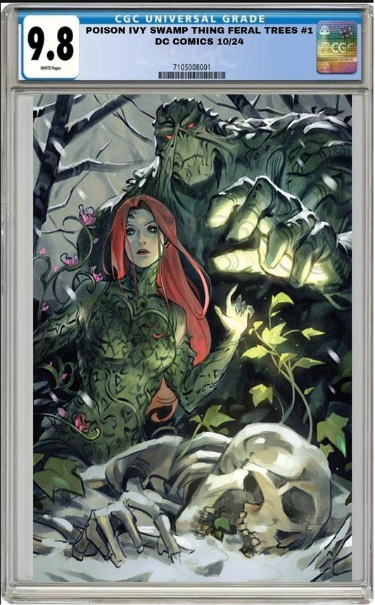 POISON IVY SWAMP THING FERAL TREES #1 DC JESSICA FONG VARIANT CGC 9.8 NM PRESALE