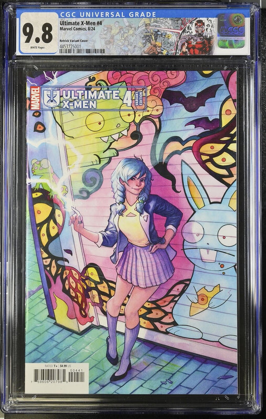 ULTIMATE X-MEN #4 MARVEL COMICS HETRICK VARIANT 2024 CGC 9.8 NM CUSTOM LABEL