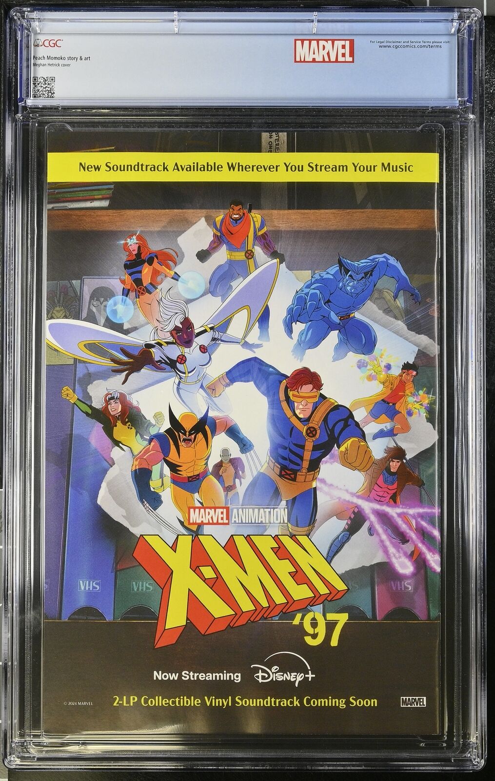 ULTIMATE X-MEN #4 MARVEL COMICS HETRICK VARIANT 2024 CGC 9.8 NM CUSTOM LABEL