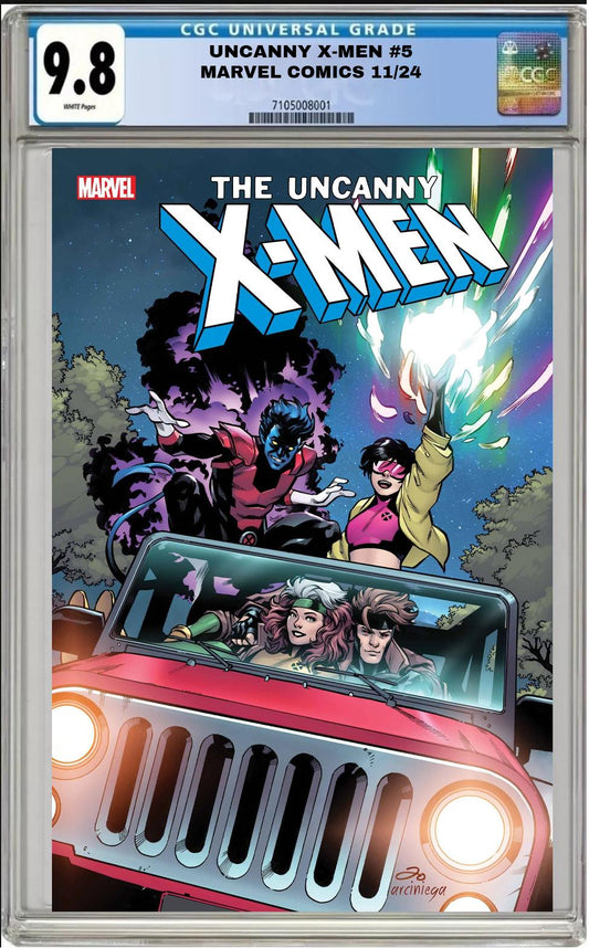 UNCANNY X-MEN #5 MARVEL 2024 MARCUS TO VARIANT CGC 9.8 NM PRESALE 11/14