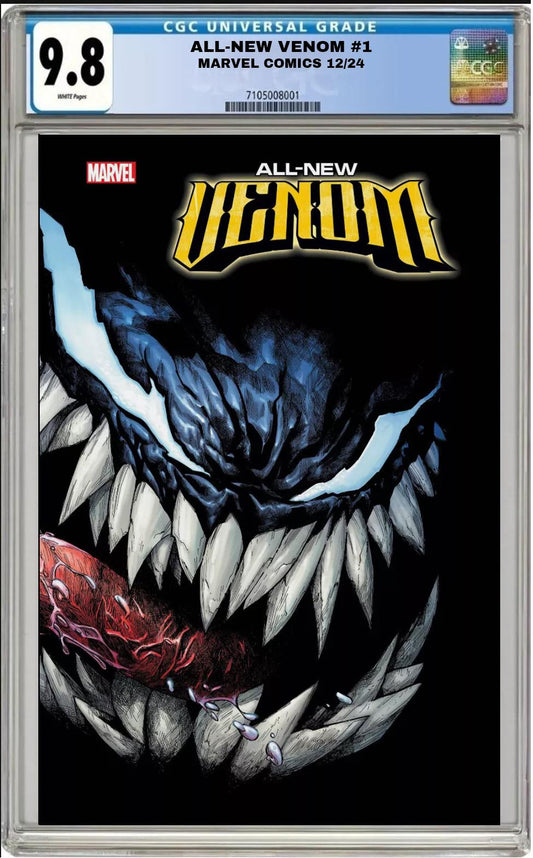 ALL-NEW VENOM #1 MARVEL HUMBERTO RAMOS WRAP-AROUND VARIANT CGC 9.8 PRESALE 12/5