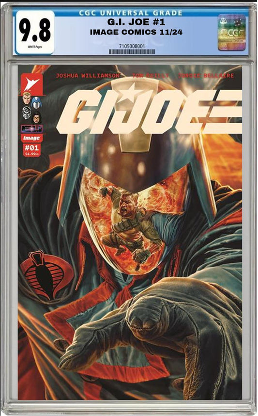 GI JOE #1 IMAGE COMICS 2024 CVR E LEE BERMEJO VARIANT CGC 9.8 NM PRESALE 11/13