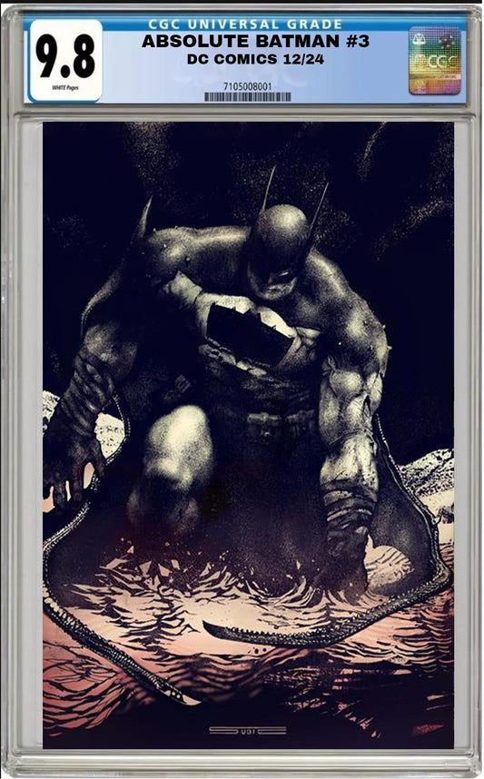 ABSOLUTE BATMAN #3 DC CVR E 1:50 STEVAN SUBIC VARIANT CGC 9.8 NM PRESALE 12/18