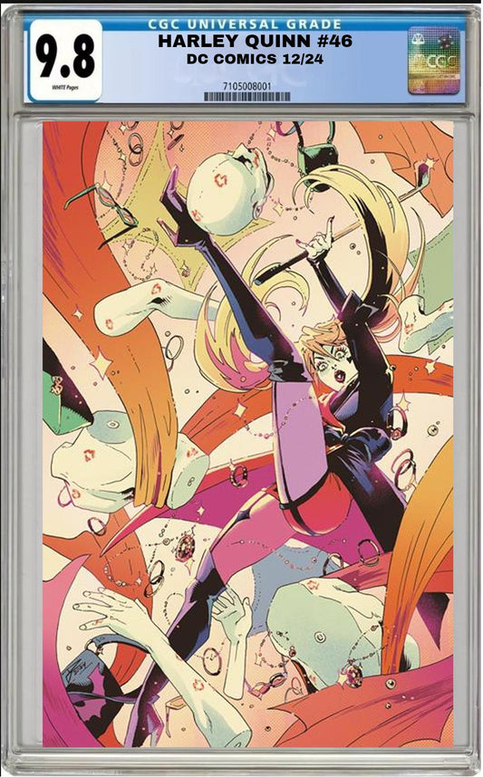 HARLEY QUINN #46 DC CVR F AL KAPLAN VARIANT 1:25 2024 CGC 9.8 NM PRESALE 12/25