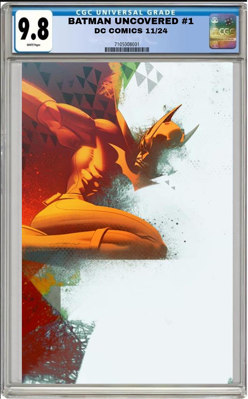 BATMAN UNCOVERED #1 DC CVR E 1:25 JEFF DEKAL VARIANT CGC 9.8 NM PRESALE 11/13