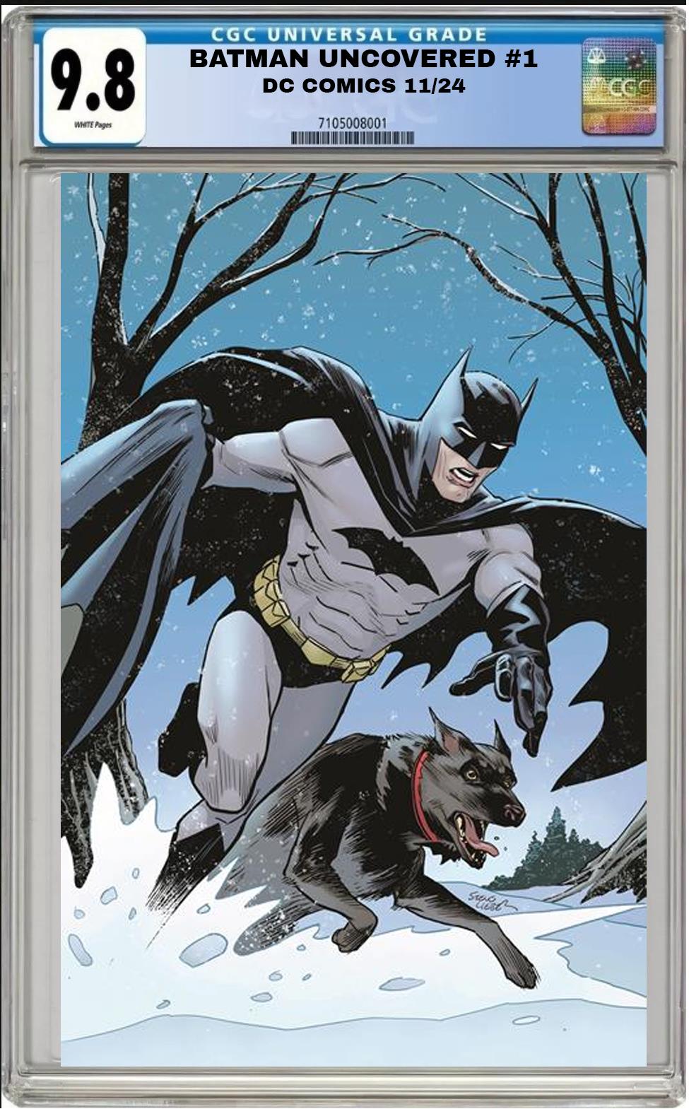 BATMAN UNCOVERED #1 DC CVR C LIEBER & FAIRBAIRN VARIANT CGC 9.8 NM PRESALE 11/13