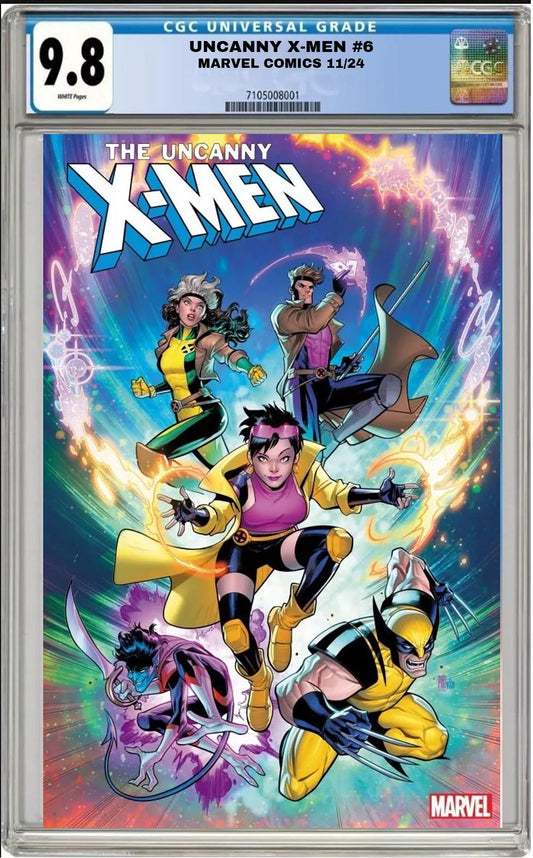 UNCANNY X-MEN #6 MARVEL 1:25 PACO MEDINA VARIANT 2024 CGC 9.8 NM PRESALE 11/28