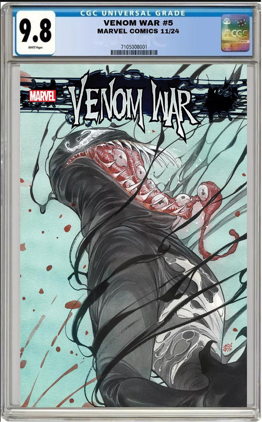 VENOM WAR #5 MARVEL 2024 PEACH MOMOKO VARIANT CGC 9.8 NM PRESALE 11/28