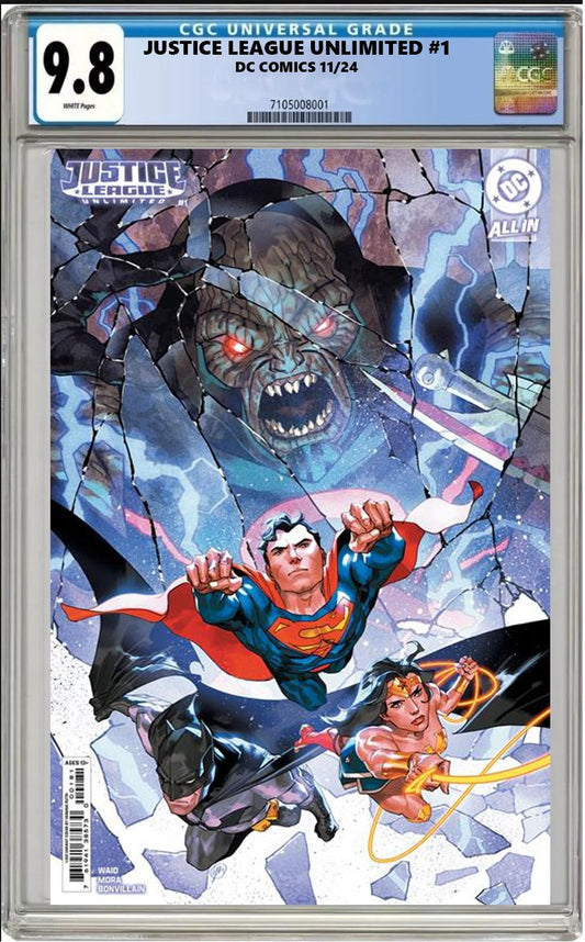 JUSTICE LEAGUE UNLIMITED #1 DC 1:100 YASMINE PUTRI VARIANT CGC 9.8 PRESALE 11/27