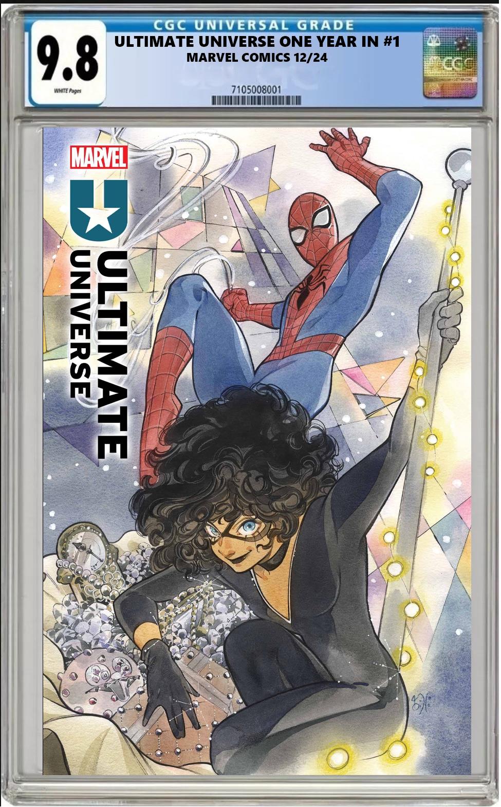 ULTIMATE UNIVERSE ONE YEAR IN #1 MARVEL MOMOKO VARIANT CGC 9.8 PRESALE 12/11