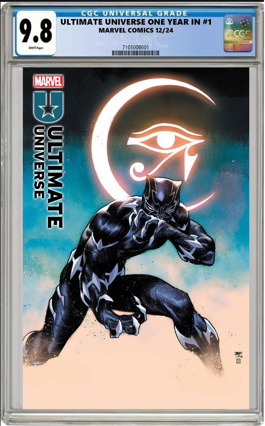 ULTIMATE UNIVERSE ONE YEAR IN #1 MARVEL DIKE RUAN VARIANT CGC 9.8 PRESALE 12/11