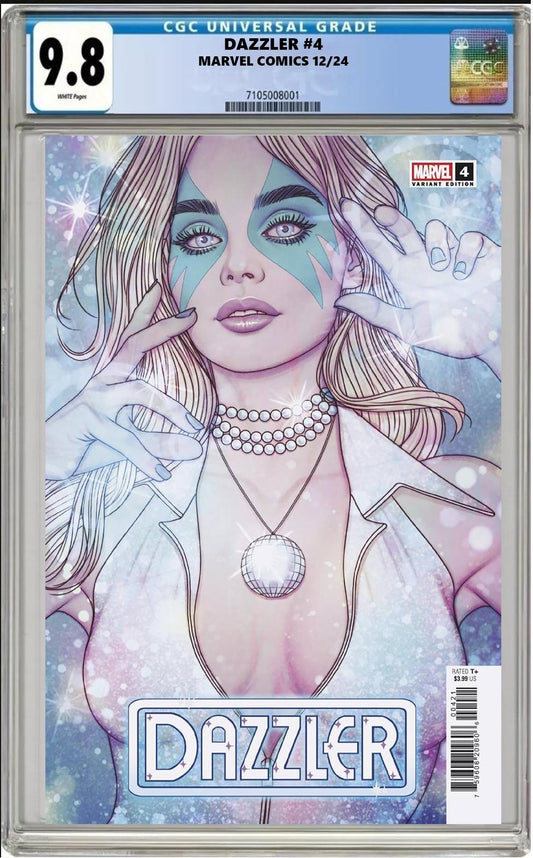 DAZZLER #4 MARVEL JENNY FRISON VARIANT 2024 CGC 9.8 NM PRESALE 12/11