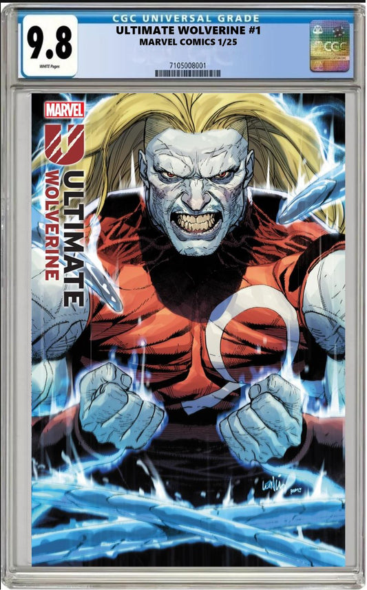 ULTIMATE WOLVERINE #1 MARVEL LEINIL YU VARIANT CGC 9.8 NM PRESALE 1/15/25