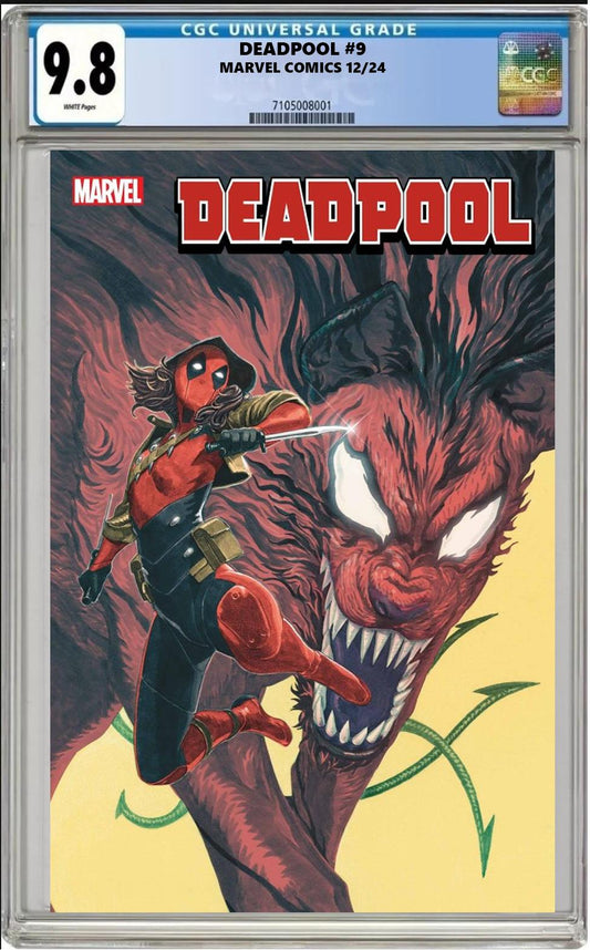 DEADPOOL #9 MARVEL 2024 MITSUHIRO ARITA VARIANT CGC 9.8 NM PRESALE 12/18