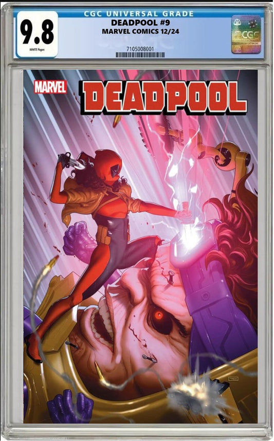 DEADPOOL #9 MARVEL 2024 TAURIN CLARKE MAIN COVER CGC 9.8 NM PRESALE 12/18