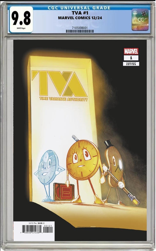 TVA #1 MARVEL 2024 HUMBERTO RAMOS VARIANT CGC 9.8 NM PRESALE 12/18