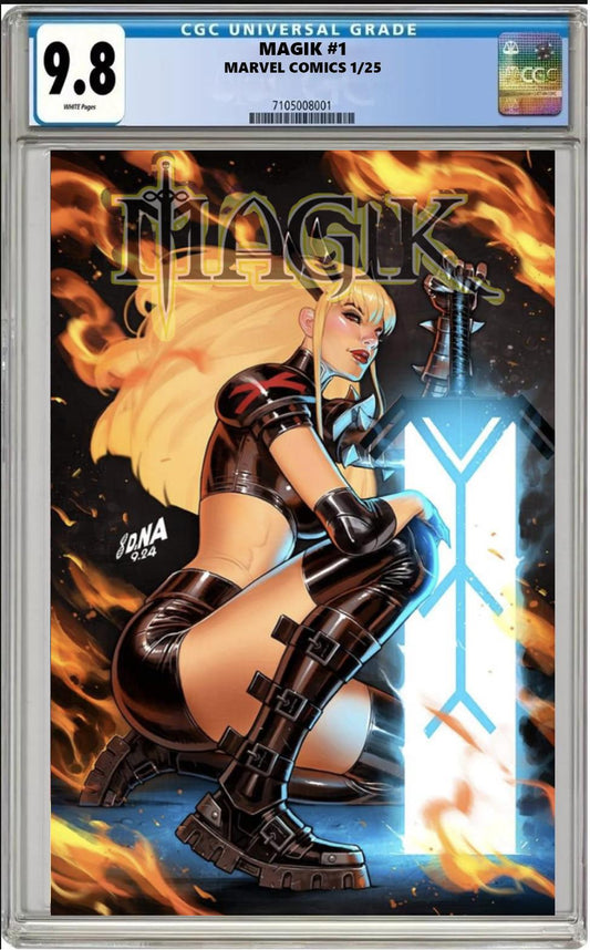 MAGIK #1 MARVEL DAVID NAKAYAMA VARIANT CGC 9.8 NM PRESALE 1/18