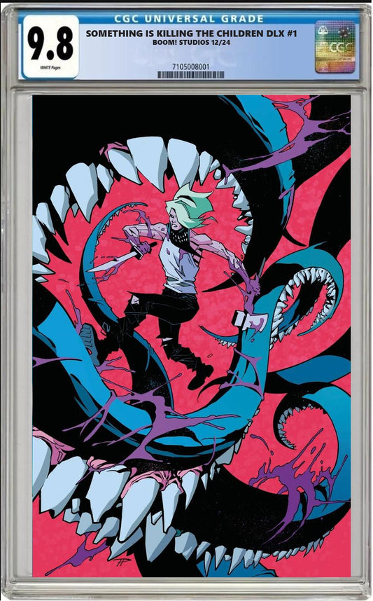 SOMETHING IS KILLING THE CHILDREN DLX #1 BOOM! CVR G 1:20 HESTER CGC 9.8 PRESALE