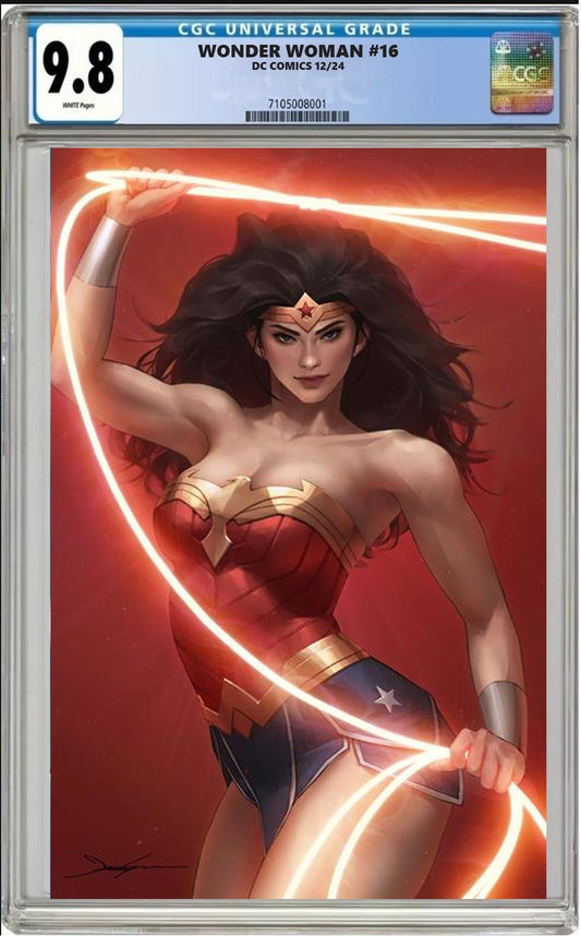 WONDER WOMAN #16 DC 2024 1:25 JEEHYUNG LEE VARIANT CGC 9.8 NM PRESALE 12/18