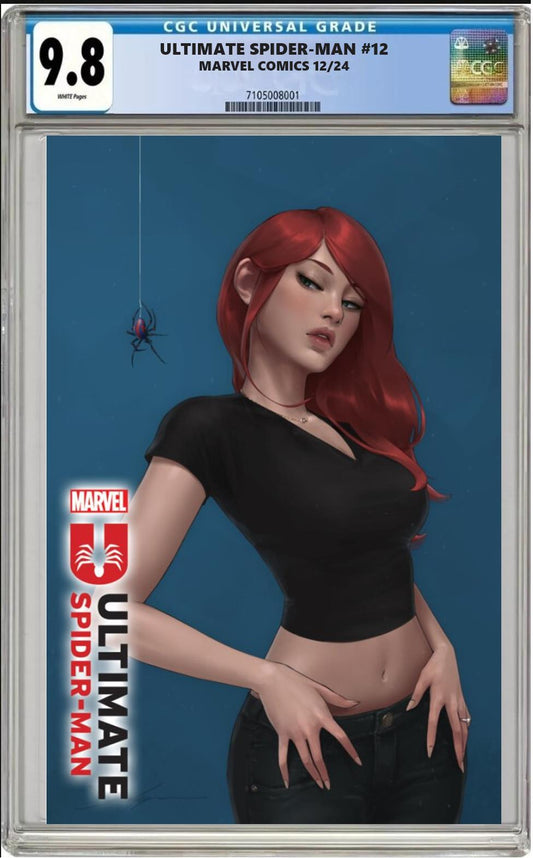 ULTIMATE SPIDER-MAN #12 MARVEL JEEHYUNG LEE VARIANT CGC 9.8 PRESALE 12/18