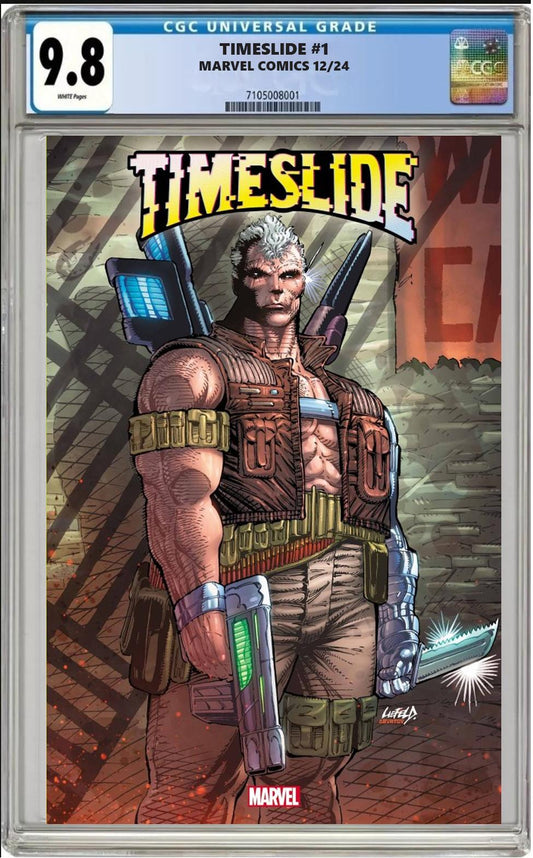 TIMESLIDE #1 MARVEL 1:50 ROB LIEFELD HIDDEN GEM VARIANT CGC 9.8 NM PRESALE 12/26