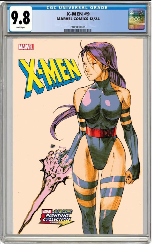 X-MEN #9 MARVEL BENGUS MARVEL VS CAPCOM VARIANT CGC 9.8 NM PRESALE 12/26