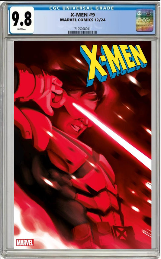 X-MEN #9 MARVEL MIGUEL MERCADO VARIANT CGC 9.8 NM PRESALE 12/26