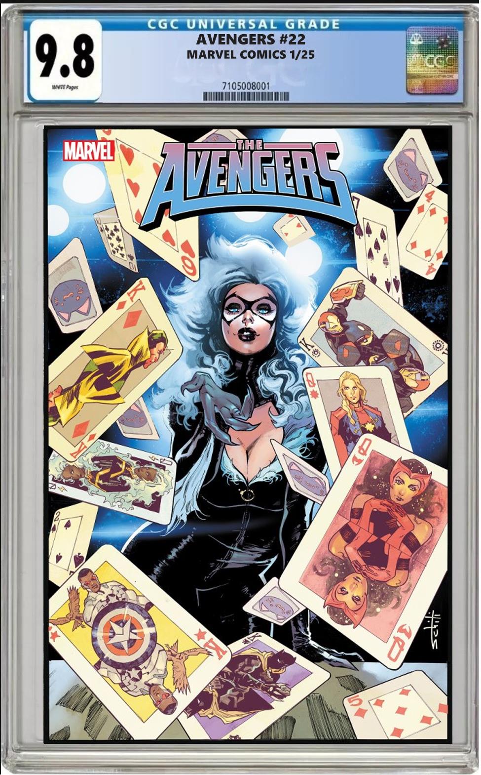 AVENGERS #22 MARVEL COVER PICK/VARIANTS/SET/CGC GRADED PRESALE 1/2/25