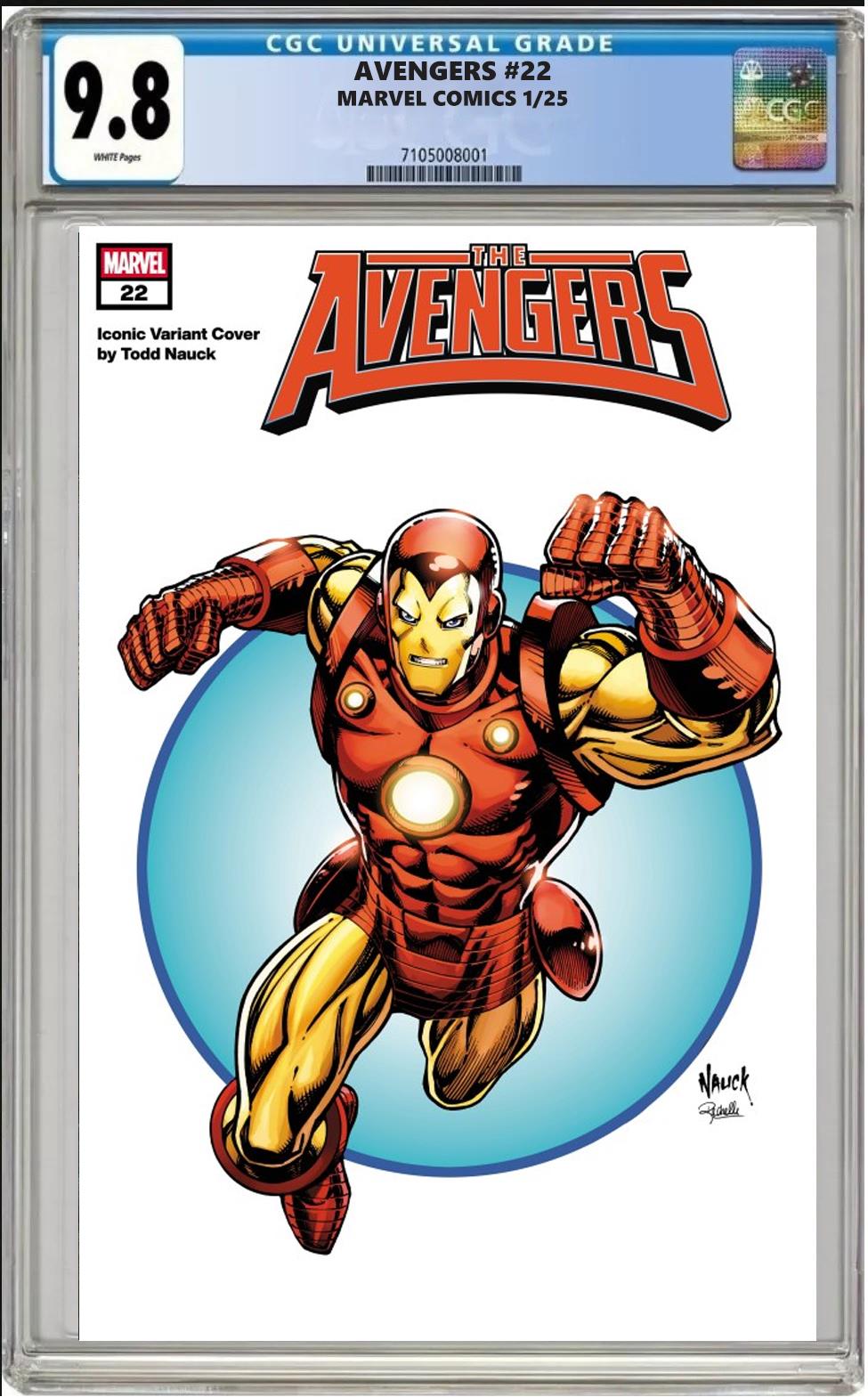 AVENGERS #22 MARVEL COVER PICK/VARIANTS/SET/CGC GRADED PRESALE 1/2/25