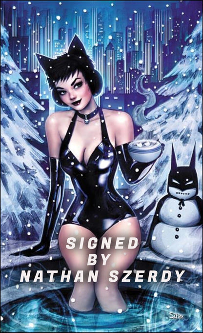 CATWOMAN #72 DC CGC SS/RAW NATHAN SZERDY VARIANT SIGNED PRESALE MEGACON 2025 NM