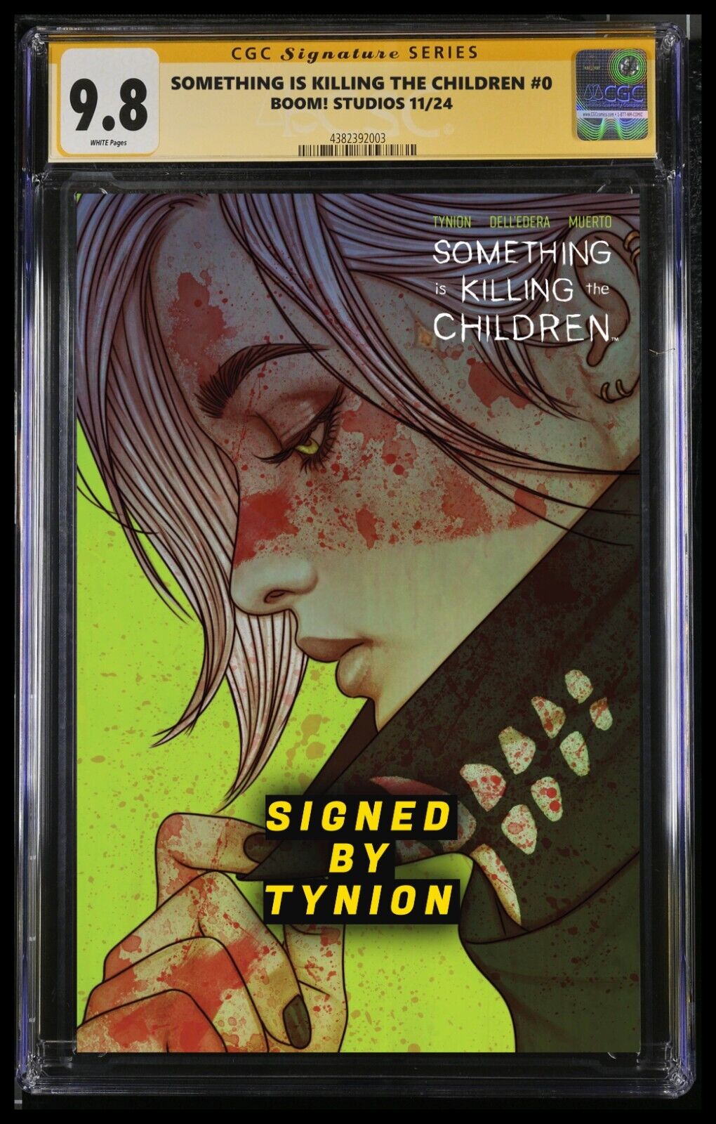 SIKTC #0 BOOM! CGC SS/RAW JAMES TYNION IV/DELL'EDERA SIGNED PRESALE MEGACON 2025