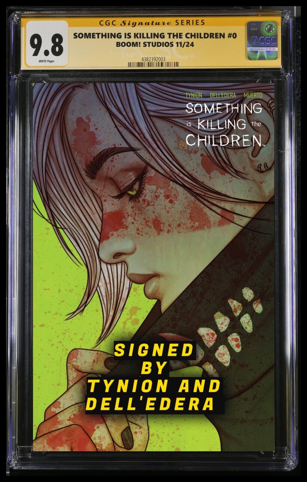 SIKTC #0 BOOM! CGC SS/RAW JAMES TYNION IV/DELL'EDERA SIGNED PRESALE MEGACON 2025