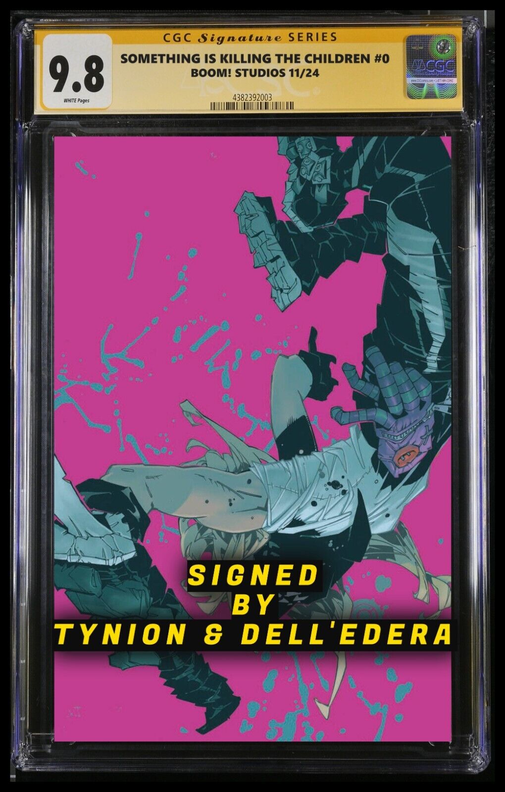 SIKTC #0 BOOM! CGC SS/RAW JAMES TYNION IV/DELL'EDERA SIGNED PRESALE MEGACON 2025