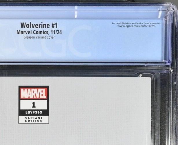 Wolverine #1 (2024) CGC 9.8 Patrick Gleason Foil Variant Marvel Comics X-Men