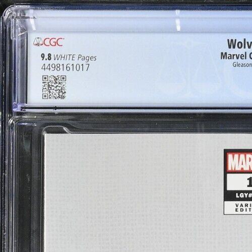 Wolverine #1 (2024) CGC 9.8 Patrick Gleason Foil Variant Marvel Comics X-Men