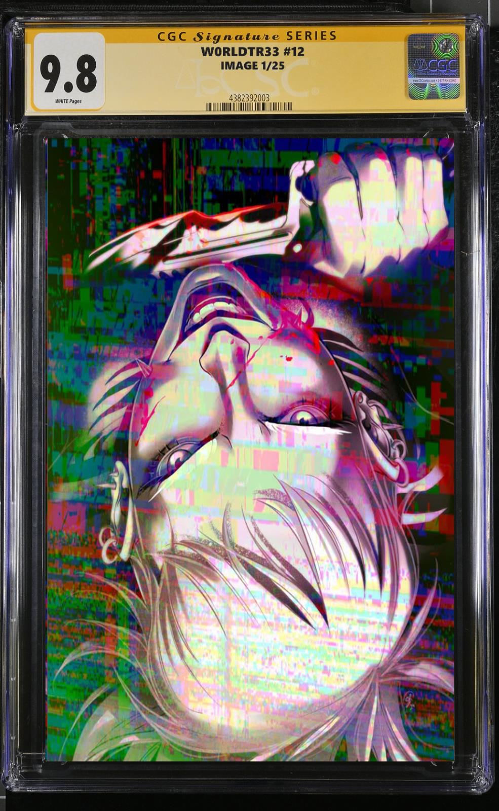 W0RLDTR33 #12 IMAGE CGC SS 9.8 /RAW SWEENEY BOO VARIANT PRIVATE SIGNING PRESALE