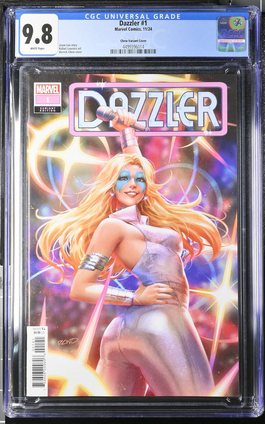 DAZZLER #1 MARVEL 2024 DERRICK CHEW VARIANT CGC 9.8 NM