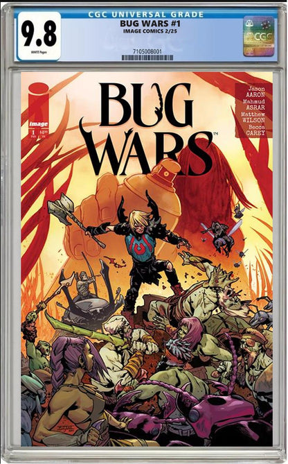 BUG WARS #1 COVER PICK/VARIANTS A B C D E F 1:25 1:50 1:100 CGC 9.8 PRESALE 2/12