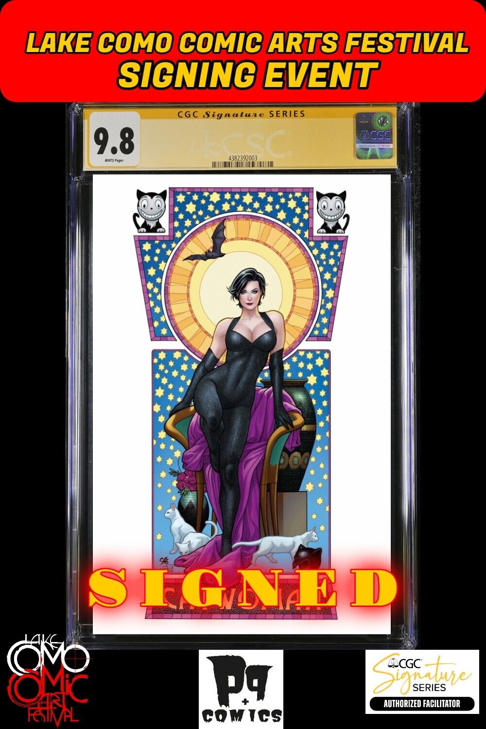 CATWOMAN #75 DC 2025 VARIANT CGC SS LCCAF FRANK CHO SIGNED PRESALE