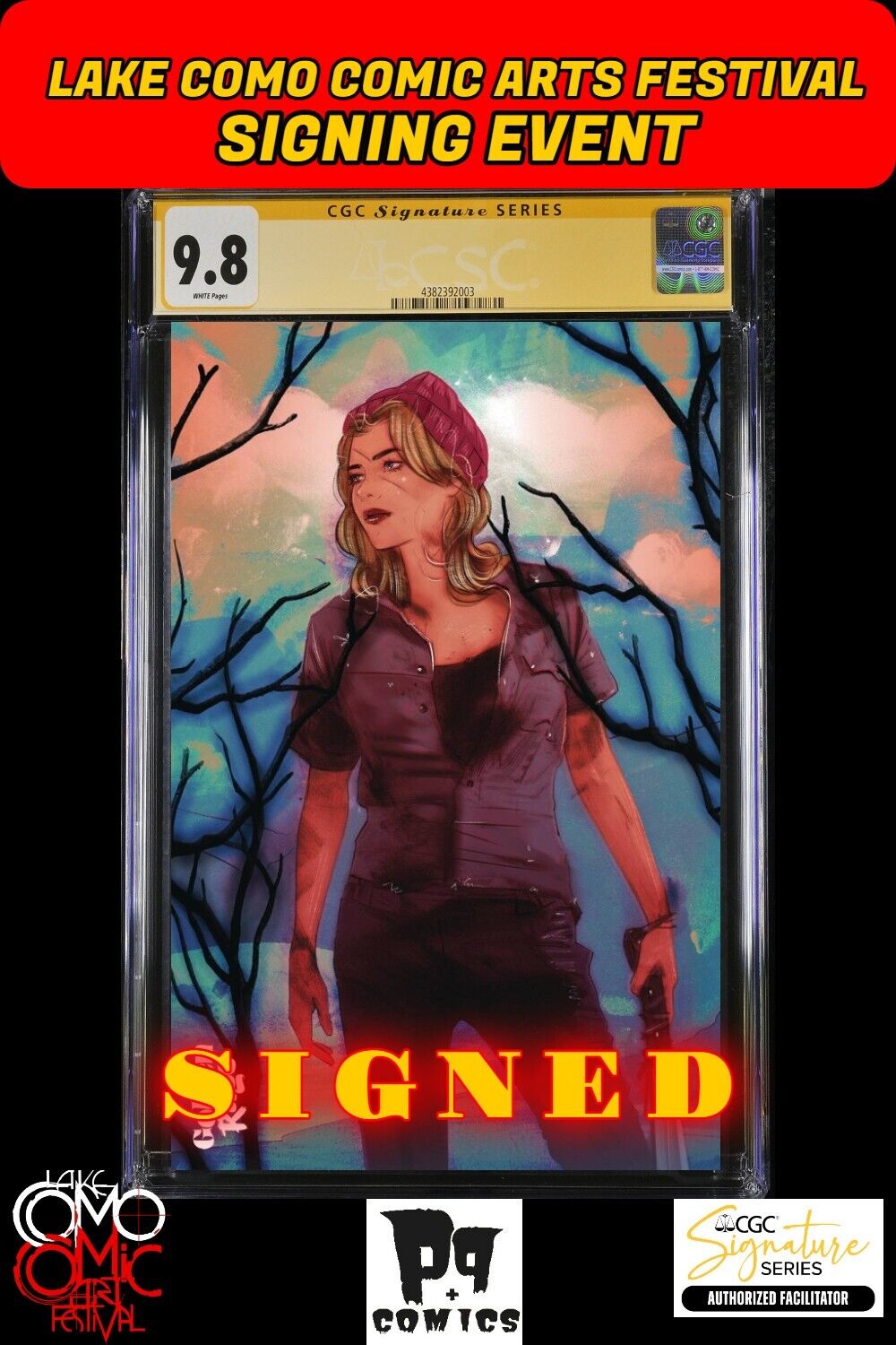 GOLDEN RAGE MOTHER KNOWS BEST #1 VARIANT CGC SS LCCAF TULA LOTAY SIGNED PRESALE