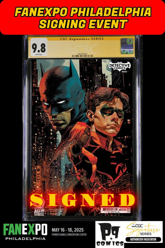 DETECTIVE COMICS #1093 DC 2025 CGC SS FANEXPO DAN PANOSIAN SIGNED PRESALE